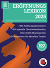 Buchcover Eröffnungslexikon 2025