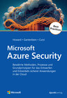 Buchcover Microsoft Azure Security