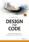 Buchcover Design trifft Code