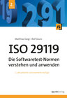 Buchcover ISO 29119 - Die Softwaretest-Normen verstehen und anwenden