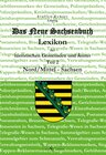 Buchcover Das neue Sachsenbuch - Lexikon der historischen Gemeinden und Ämter Teil 2 Nord/Mittel-Sachsen
