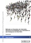 Buchcover Methoden zur Evaluation der informellen Hierarchie als Erfolgsfaktor der Teamarbeit vor dem Hintergrund von New Work