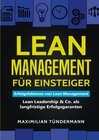 Buchcover Lean Management für Einsteiger