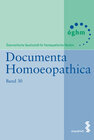 Buchcover Documenta Homoeopathica