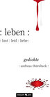 Buchcover : leben : : lust : leid : liebe :