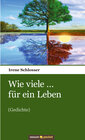 Buchcover Wie viele … für ein Leben (Gedichte)