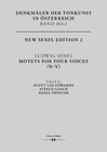 Buchcover Ludwig Senfl. Motets For Four Voices (N-V)