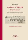 Buchcover Anton Stadler: Wirken und Lebensumfeld des "Mozart-Klarinettisten"