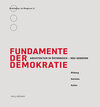 Buchcover Fundamente der Demokratie