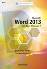 Buchcover ECDL Base Word 2013 Modul Textverarbeitung (auf Basis Windows 7)