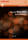 Buchcover Word 2013 Serienbriefe