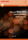 Buchcover Word 2013 Umfangreiche Dokumente