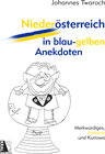 Buchcover Niederösterreich in blau-gelben Anekdoten