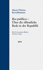 Buchcover Res publica