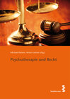 Buchcover Psychotherapie und Recht