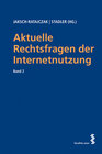 Buchcover Aktuelle Rechtsfragen der Internetnutzung
