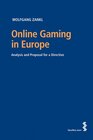 Buchcover Online Gaming in Europe