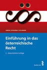 Buchcover Einführung in das österreichische Recht