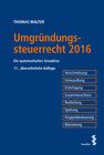 Buchcover Umgründungssteuerrecht 2016