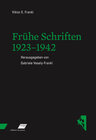 Buchcover Frühe Schriften. 1923-1942