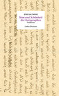 Buchcover Sinn und Schönheit der Autographen