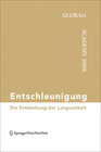 Buchcover Entschleunigung