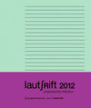Buchcover Lautschrift 2012