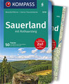 Buchcover KOMPASS Wanderführer Sauerland mit Rothaarsteig