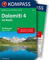 Buchcover KOMPASS guida escursionistica Dolomiti 4 - Val Badia