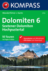 Buchcover Kompass Wanderführer Dolomiten 6, Sextener Dolomiten, Hochpustertal