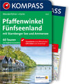 Buchcover Kompass Wanderführer Pfaffenwinkel, Fünfseenland, Starnberger See, Ammersee