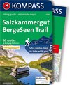 Buchcover KOMPASS Wanderführer Salzkammergut BergeSeen Trail, englische Ausgabe, 60 Touren