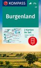 Buchcover KOMPASS Wanderkarten-Set 227 Burgenland (2 Karten) 1:50.000