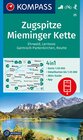 Buchcover KOMPASS Wanderkarte 25 Zugspitze, Mieminger Kette, Ehrwald, Lermoos, Garmisch-Partenkirchen, Reutte 1:50.000