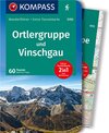Buchcover KOMPASS Wanderführer Ortlergruppe und Vinschgau, 60 Touren
