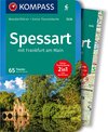 Buchcover KOMPASS Wanderführer Spessart mit Frankfurt am Main, 65 Touren mit Extra-Tourenkarte