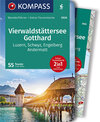 Buchcover KOMPASS Wanderführer Vierwaldstättersee, Gotthard, 55 Touren mit Extra-Tourenkarte