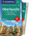 Buchcover KOMPASS Wanderführer Oberlausitz, Lausitzer Heide-, Teich- und Bergland, mit Zittauer Gebirge