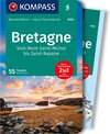 Buchcover KOMPASS Wanderführer Bretagne, vom Mont-Saint-Michel bis Saint-Nazaire, 55 Touren