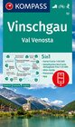 Buchcover KOMPASS Wanderkarte 52 Vinschgau /Val Venosta 1:50.000