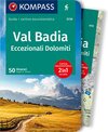 Buchcover KOMPASS guida escursionistica Val Badia, Eccezionali Dolomiti, 50 itinerari