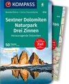 Buchcover KOMPASS Wanderführer Sextner Dolomiten, Naturpark Drei Zinnen, 50 Touren