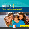 Buchcover MORE! 3 NEU Test builder Software General Course, Audio-CD