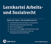 Buchcover Lernkartei Arbeits- und Sozialrecht