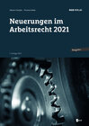 Buchcover Neuerungen im Arbeitsrecht 2021
