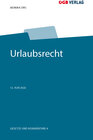 Buchcover Urlaubsrecht