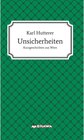 Buchcover Unsicherheiten