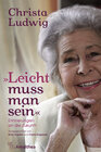 Buchcover "Leicht muss man sein"