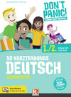 Buchcover DON'T PANIC! Lernen leicht gemacht, 50 Kurztrainings Deutsch