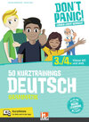 Buchcover DON'T PANIC! Lernen leicht gemacht, 50 Kurztrainings Deutsch